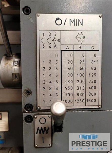 7&#039; x 20&quot; POLAMCO RADIAL DRILL