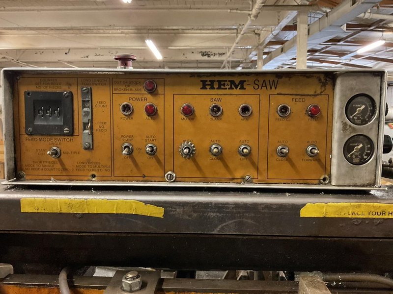 HEM H101A Automatic Horizontal Band Saw 12.75″ X 12.75″