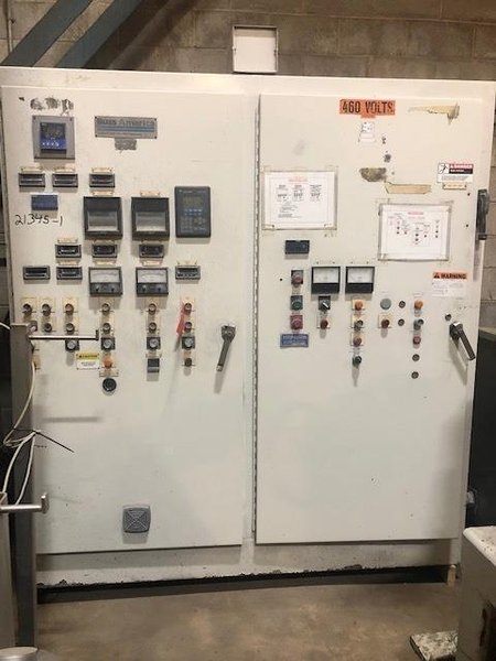 8&quot; BUSS HOT MELT SINGLE-SCREW EXTRUDER AND PELLETIZING SYSTEM. STOCK # 0363624