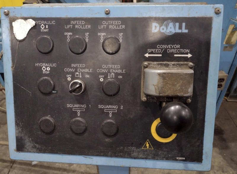 13" X 13" DOALL C-3300NC AUTOMATIC HORIZONTAL BANDSAW. STOCK # 1109625