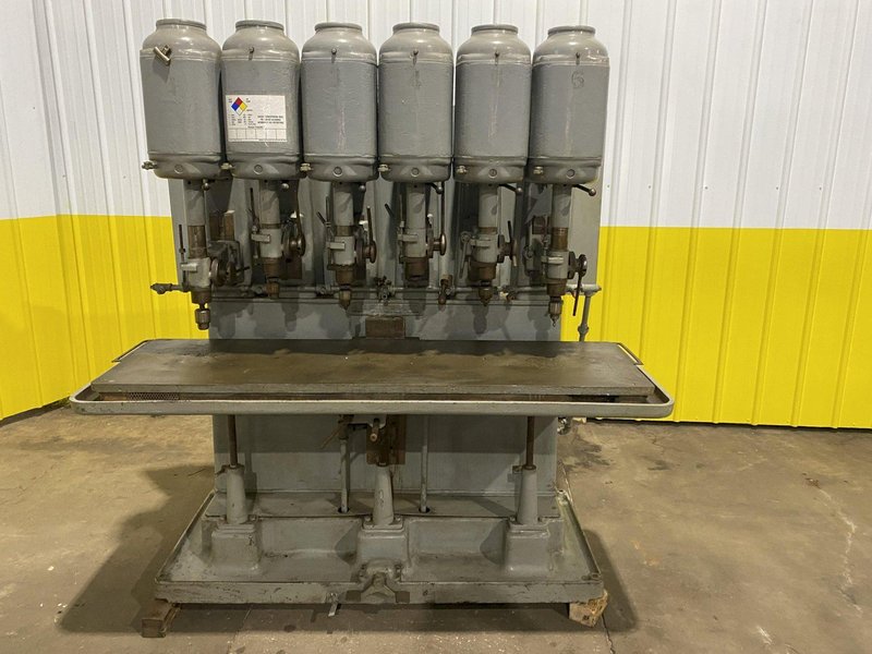 6 SPINDLE LEELAND GIFFORD GANG DRILL: STOCK #18509