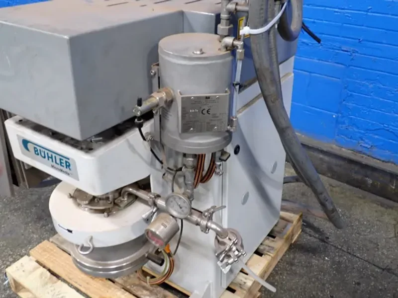 BUHLER 3 BAR VERTICAL ANNULAR BEAD MILL  -  FDCR 1MMX1