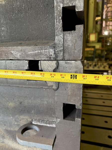 36" WIDE X 73" LONG X 29" TALL T-SLOTTED BOX TYPE RISER SET(4X TOTAL). STOCK #0548826