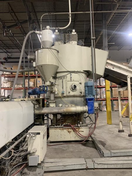 180mm Milacron/Gamma Meccanica Recycling System, Yr. 2010