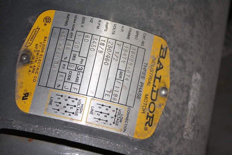 16' EVERETT ABRASIVE CUTOFF SAW WITH DUST COLLECTOR : STOCK #65416