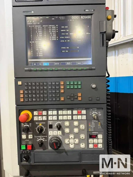 Mori Seiki NMV-5000 DCG CNC Vertical Machining Center, 2008
