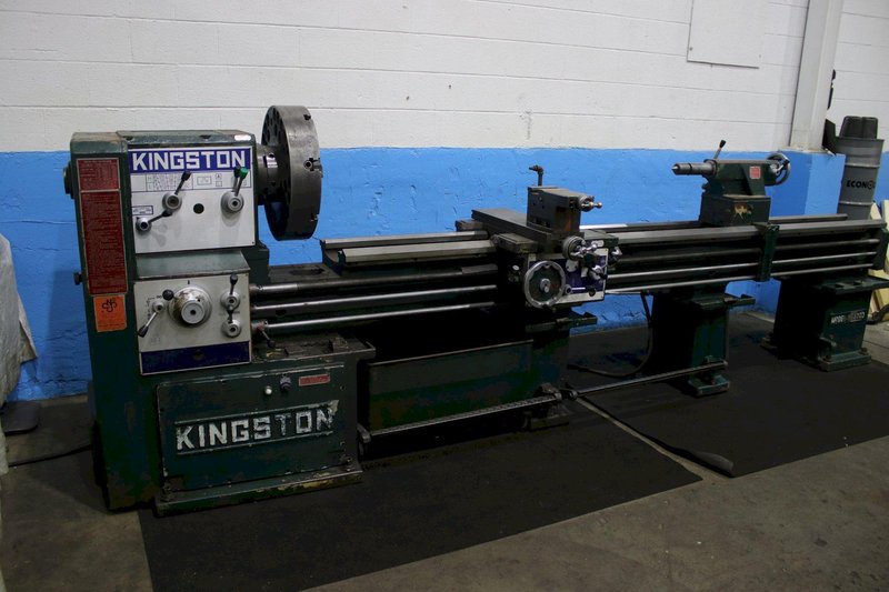 24&quot; X 118&quot; KINGSTON GAP BED ENGINE LATHE: STOCK #66727