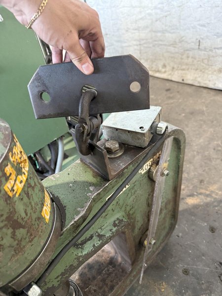 70 TON FRANKLIN HYDRAULIC C FRAME HYDRAULIC WEB PUNCH. STOCK # 0887225