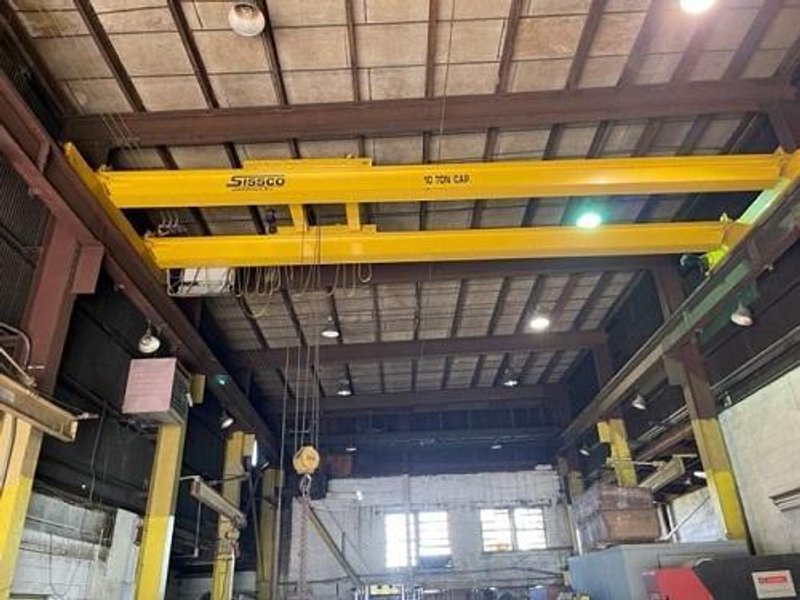 10 TON SISSCO BRIDGE CRANE