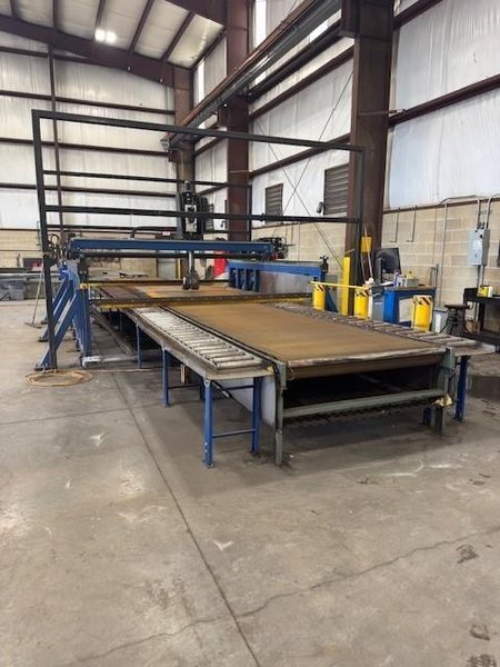 Multi-Axis Ultrasonic Testing (UT) Immersion System for Inspection of Plate, including auto plate sizing