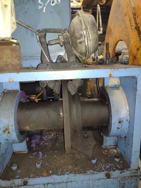 10,000 LBS FMS (FREEDOM MILL SYSTEMS) MODEL #UCD-550 DOUBLE END UNCOILER / COIL REEL: YOBRO #24900