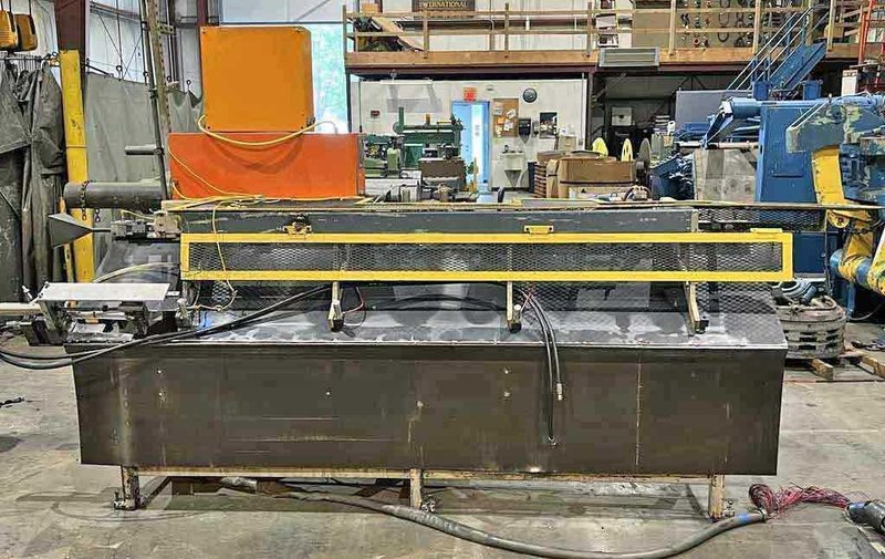 Tube Straightener and Cut-Off Machine, Komo Machine STOCK# 3935