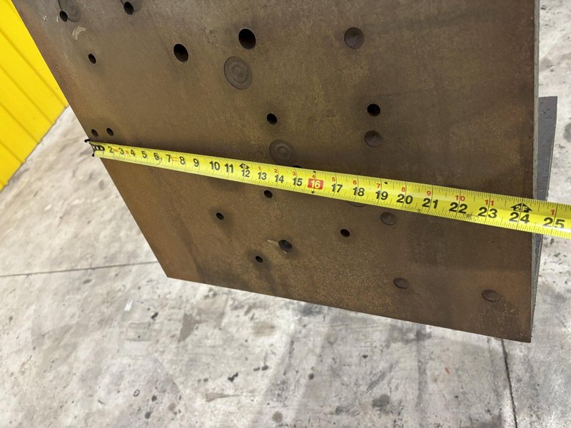 24&quot; X 24&quot; X 24&quot; SET OF 2 MACHINED ANGLE PLATES: STOCK #20278