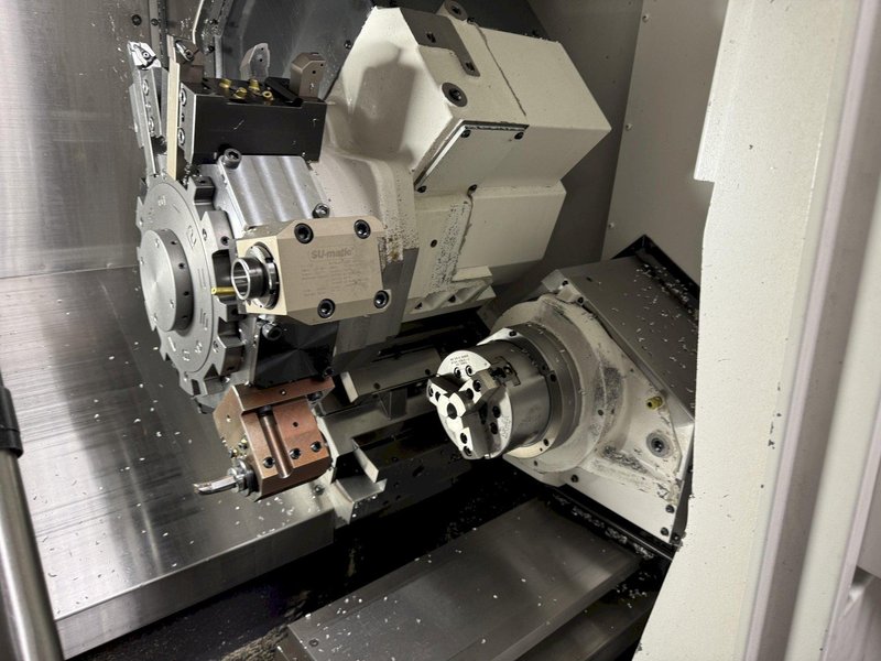 2016 Okuma Genos L300-MYW CNC Lathe For Sale
