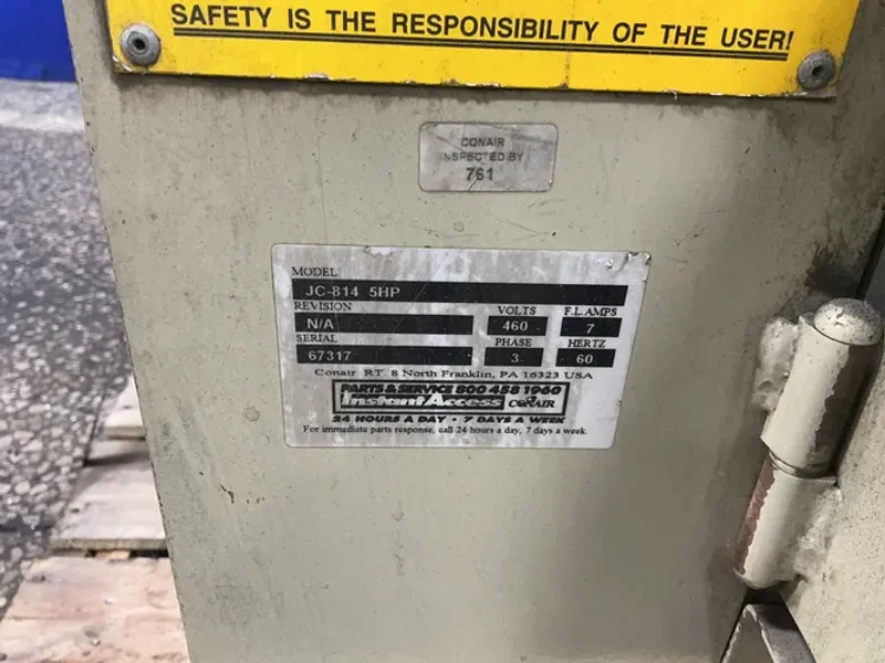 CONAIR ~ 9” X 12” X 7” GRANULATOR  -  JC-814