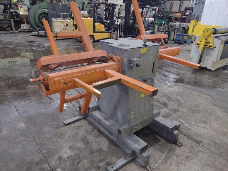 4,000 LBS X 24" PRESS ROOM EQUIPMENT MODEL #PRD-244000-NAB DOUBLE END COIL REEL UNCOILER: YOBRO #25067