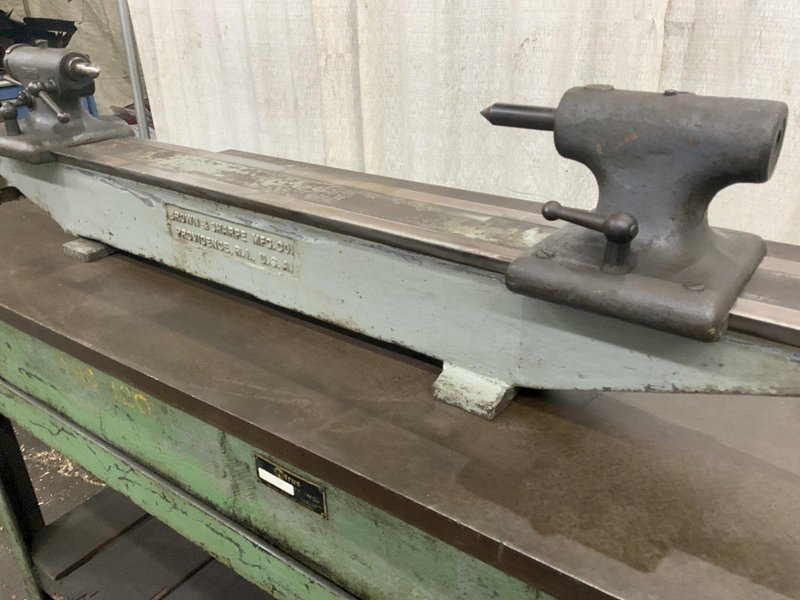 8" X 36" BROWN &amp; SHARPE BENCH CENTERS: STOCK #81172