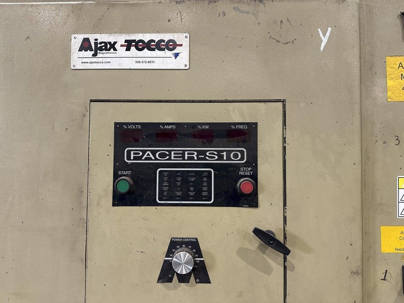 150 KVA 2008 AJAX-TOCCO MODEL PACER-S10 ANNEALING INDUCTION MACHINE: STOCK #22586