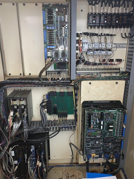 OKUMA Cadet LNC-8C CNC Turning Center, S/N D764, with 10" chuck.