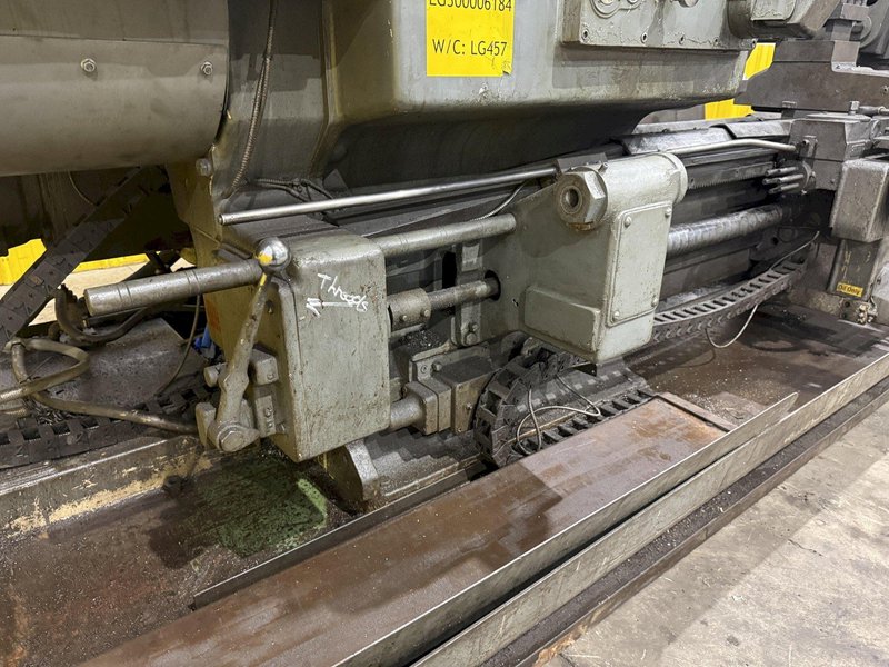 3A WARNER &amp; SWASEY MODEL #3A-3500 SQUARE HAED SADDLE TYPE TURRET LATHE: YOBRO #25770