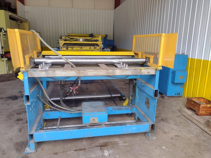 60" x 14 GA X 20,000 LB IOWA PRECISION MODEL #SLR6014-2.5 SLITTING CUT TO LENGTH COIL SLEAR LINE: YOBRO #26015