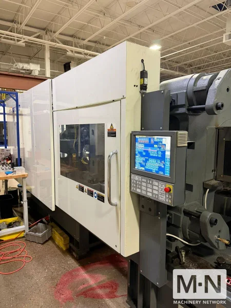 500 TON 61 OZ TOSHIBA MODEL EC500SXIIV50-36AT ELECTRIC INJECTION MOLDING MACHINE MFG 2019