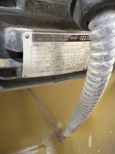 1 - PREOWNED POWERMATIC SANDER, MODEL #: RB-37, S/N: 9837009