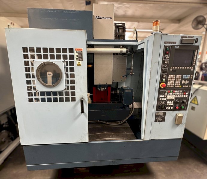 Matsuura ES-550V VMC 2005 With 4th Axis Rotary Table and Tail Stock