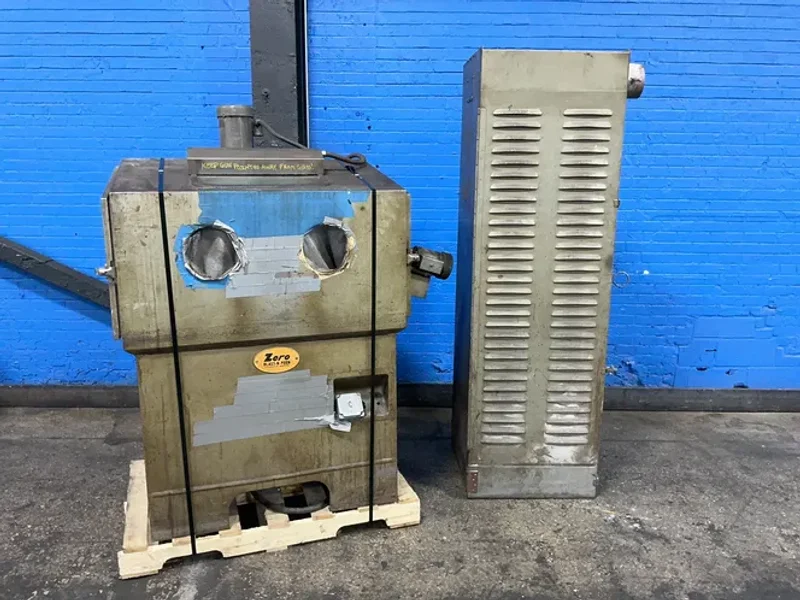 ZERO 23” X 46” X 24” BLAST CABINET AND DUST COLLECTOR   -  BNP50-7
