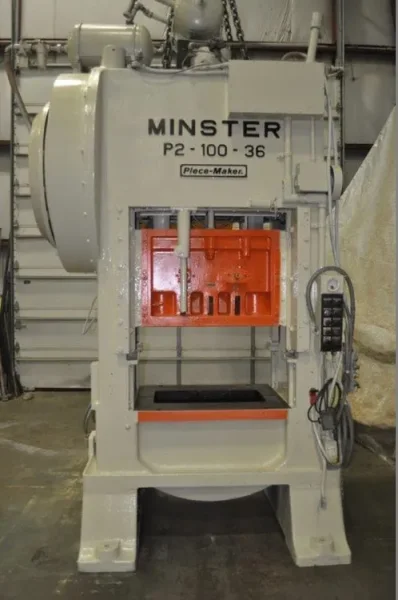 MINSTER 100 TON SSDC PRESS, STOCK# 13622J