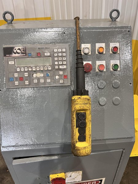 32" X .125" MINSTER MODEL #MEF5-32S SERVO FEED WITH COE MODEL BG-2 CONTROL: YOBRO #24235