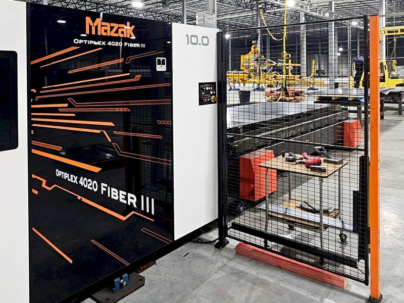 Mazak Optiplex 4020 10KW Fiber III