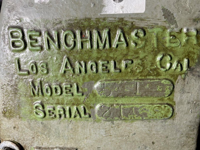 Benchmaster Punch Press Model 51