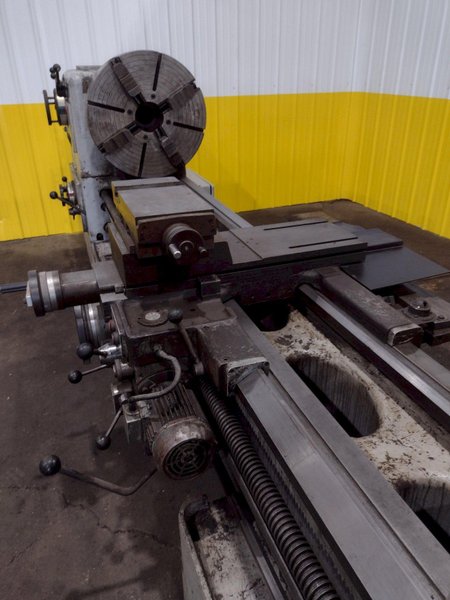 30" x 360" SUMMIT HEAVY DUTY ENGINE LATHE, 4.25" HOLE: STOCK #18761