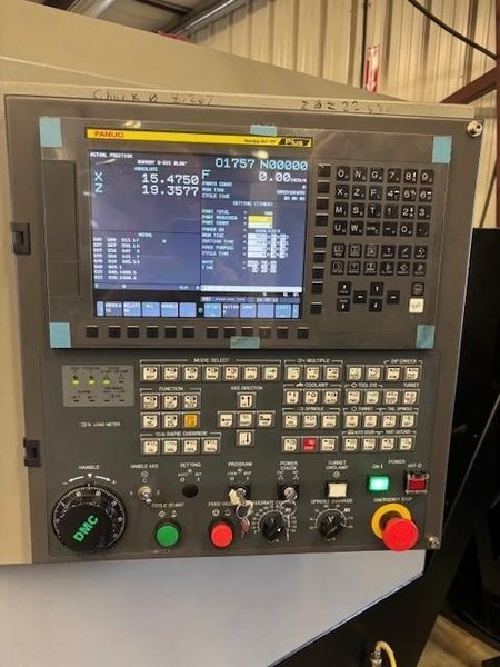 DMC DL-22LA CNC Lathe, 2022 – Tailstock, Chip Conveyor, Parts Catcher