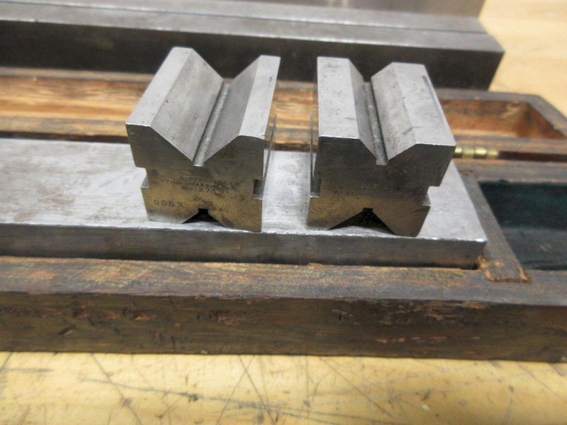 Tram Bar 20" with Vee-Blocks, Assorted Precision Ground Long Steel Parallels up to 12"- Auction Item