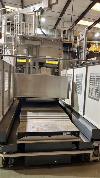 Okuma MCV-AII Vertical Mill CNC Double Column Machining Center, 2007 – Never Put In Production, No Hours!