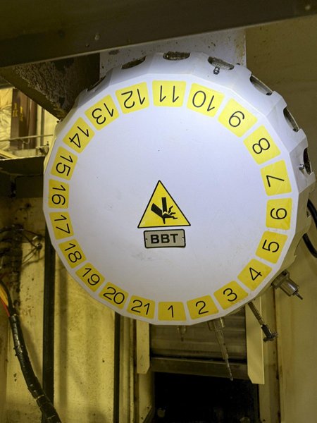 2012 Fanuc Robodrill a-T21iFLA 5-Axis CNC Drill &amp; Tapping Center For Sale