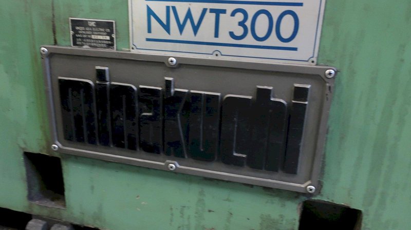 Minakuchi -32" x 120"  NWT-300-60F2 CNC Cylindrical (ROLL) Grinder,  I.D. Spindle, Fanuc O-GC, 30HP, New 1990
