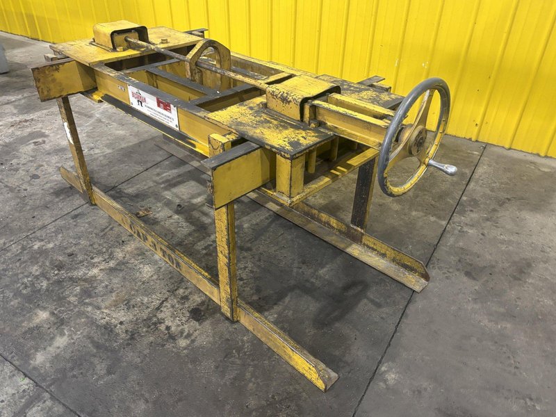 3 TON x 64&quot; x 26-70&quot; BUSHMAN MODEL #5500 ADJUSTABLE SHEET LIFTER: STOCK #22771