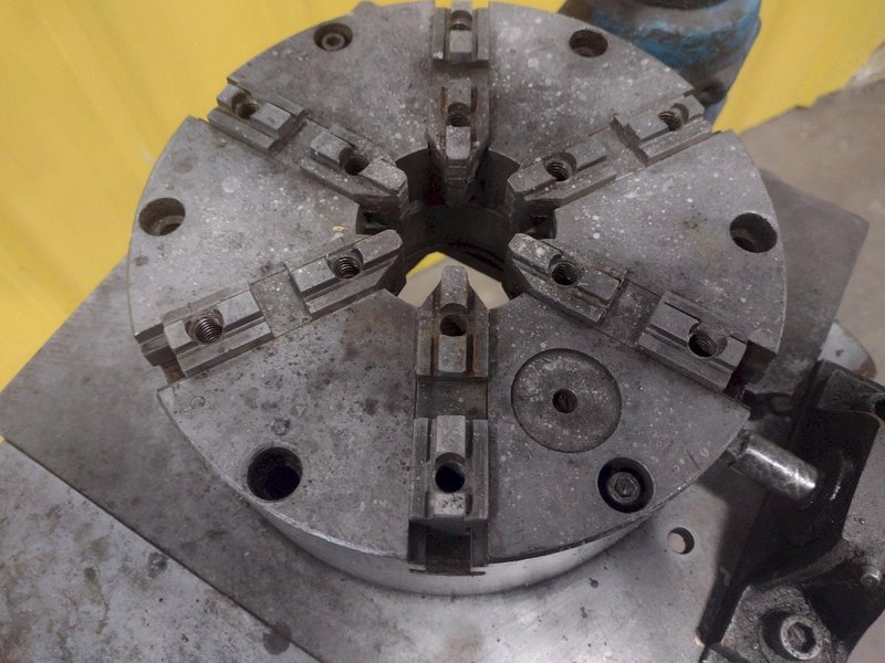 10&quot; X 17&quot;  CENTER LAPPING MACHINE W/8&quot; (6) JAW CHUCK: STOCK 15672