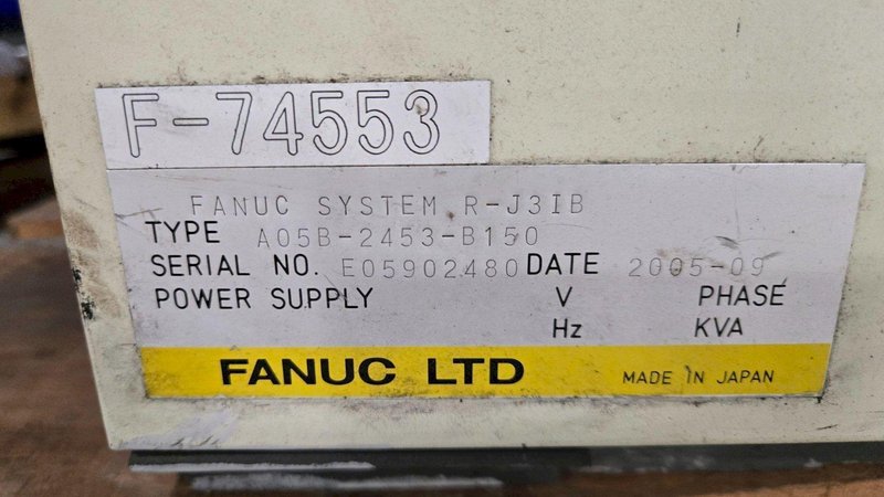 FANUC R2000IA/165F ROBOT + R-J3IB CONTROLLER USED