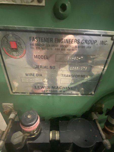 FE Model DTVA-4050-44 Inline Wire Drawer with FE Butt Welder