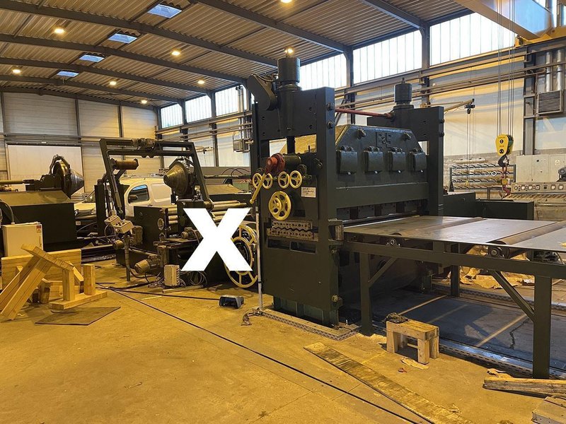 ZM - 2050 x 4 mm decoiling &amp; cut to length &amp; slitting