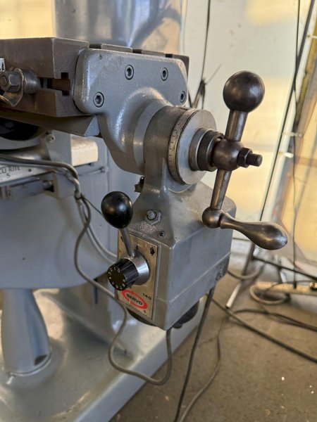 2 HP SERIES 1 BRIDGEPORT VERTICAL MILL. STOCK # 1005424