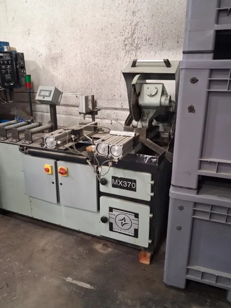 Maxisaw MX370FA Fully Automatic Cold Saw 15" Blade Yaskawa VFD Variable Speed 20-1800 RPM $6,900 FOB San Jacinto, CA