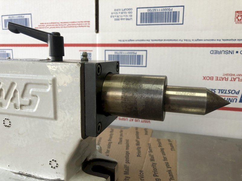 Haas 4&quot; HTS4 Manual Tailstock + Royal Dead Center 3 MT Standard Dead Center
