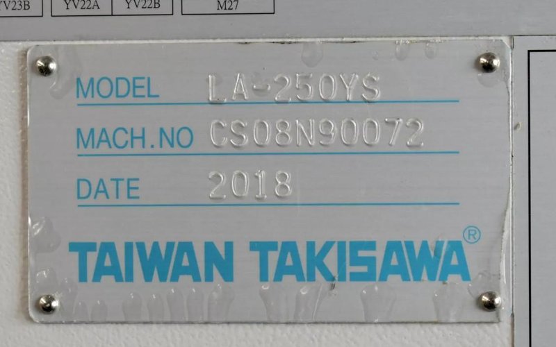 2018 Takisawa LA-250YS CNC Lathe