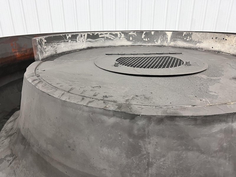 25 CU FT ALMCO MODEL #OR-25VLR VIBRATORY BOWL PARTS FINISHER: YOBRO #24692