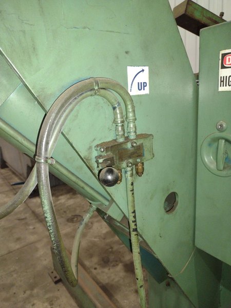 10,000 LB X 24&quot; JAYBIRD MODEL CRM 10-2460 MOTORIZED UNCOILER COIL REEL: STOCK #22386